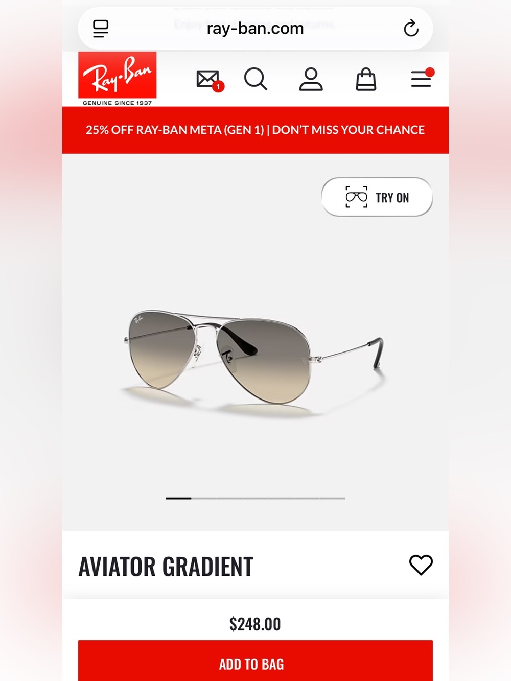 Classic Ray-Ban Aviators